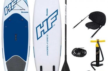 Review PaddleSurfea: Tabla Paddle Remo hinchable Hydro-Force Oceana